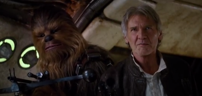 Trailer de Star Wars VII: Han Solo et Chewbacca sont de retour!