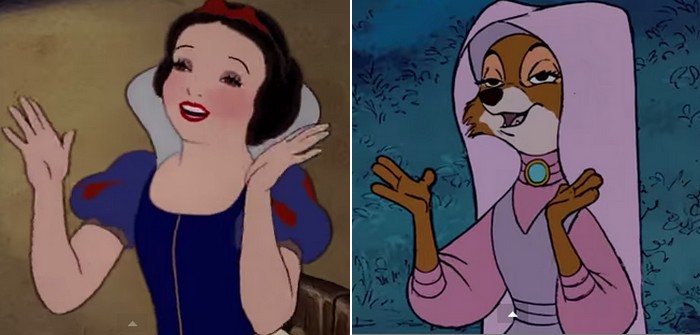 Vid�o: comment Disney recycle certaines sc�nes de ses films