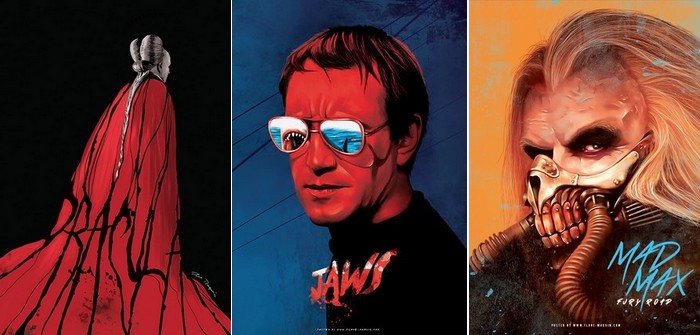 Des affiches de films cultes revisitées par une graphiste