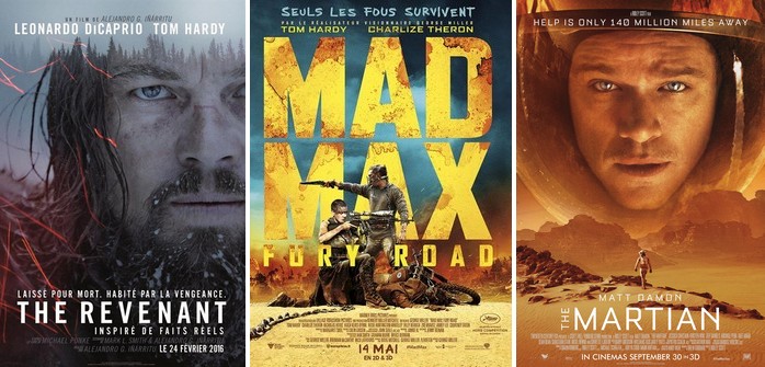 Oscars 2016 : The Revenant et Mad Max en t�te des nominations