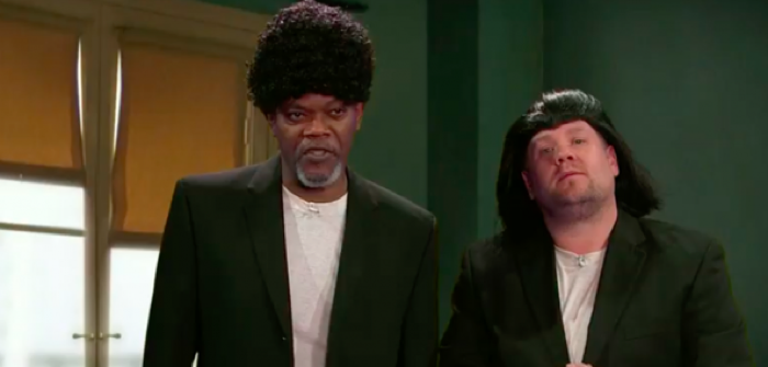 Samuel L. Jackson rejoue sa carrière chez James COrden